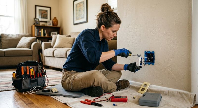 Electrical Outlet Replacement in Heber City, UT